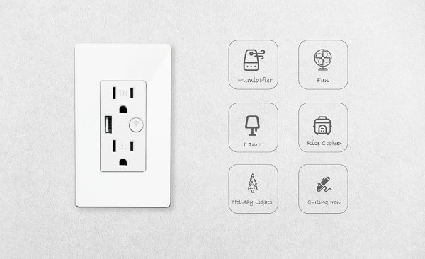 Smart Socket Scheduler AIGA Smart Socket Z-Wave Smart Plug | Remote Control & Scheduling ...