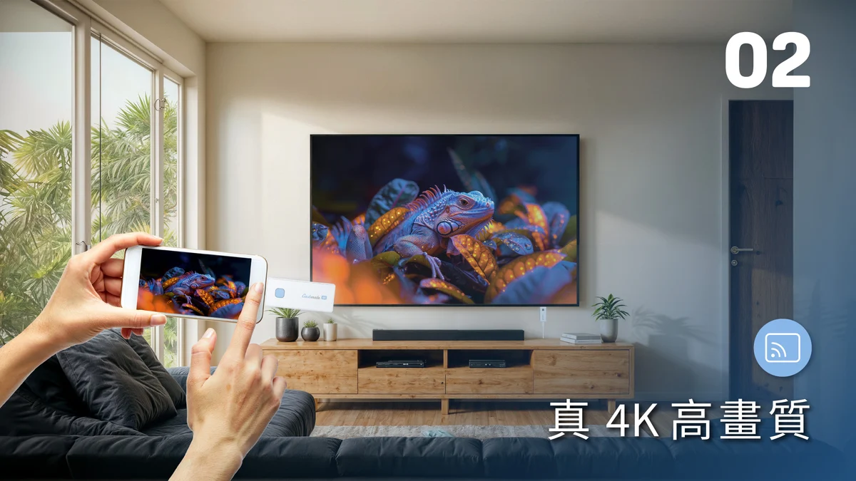 Castmate 4K 產品特色 - 真4K高畫質